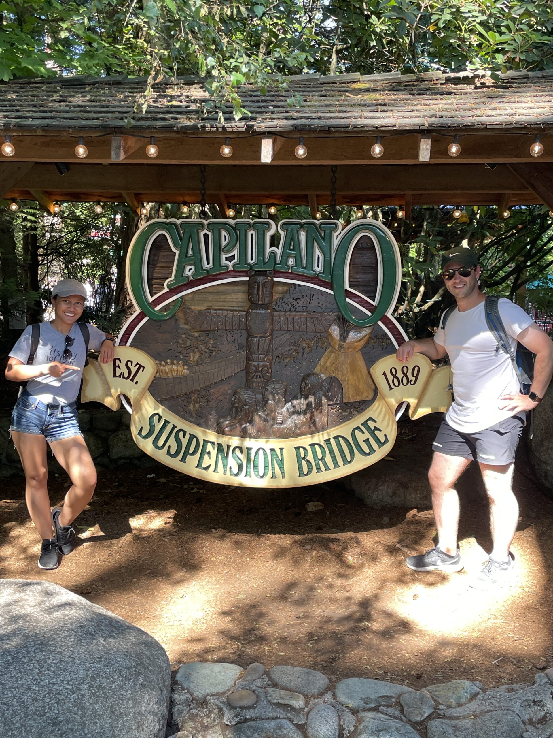 Adventure time at the Capilano Suspension Bridge!