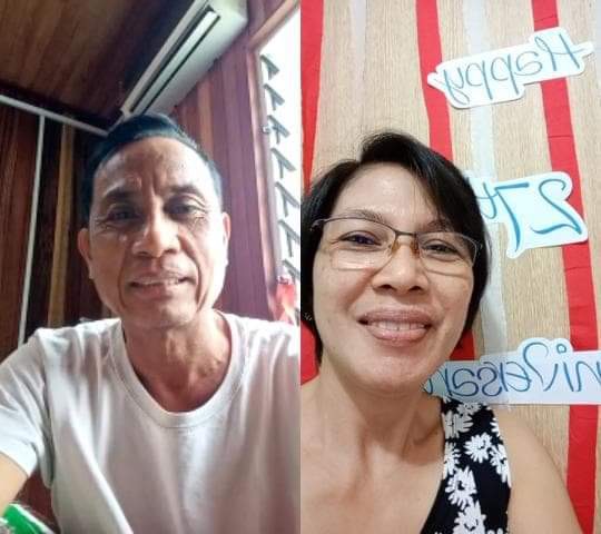 Mama and Papa Celebrating 27 Years Together, Despite the Distance.